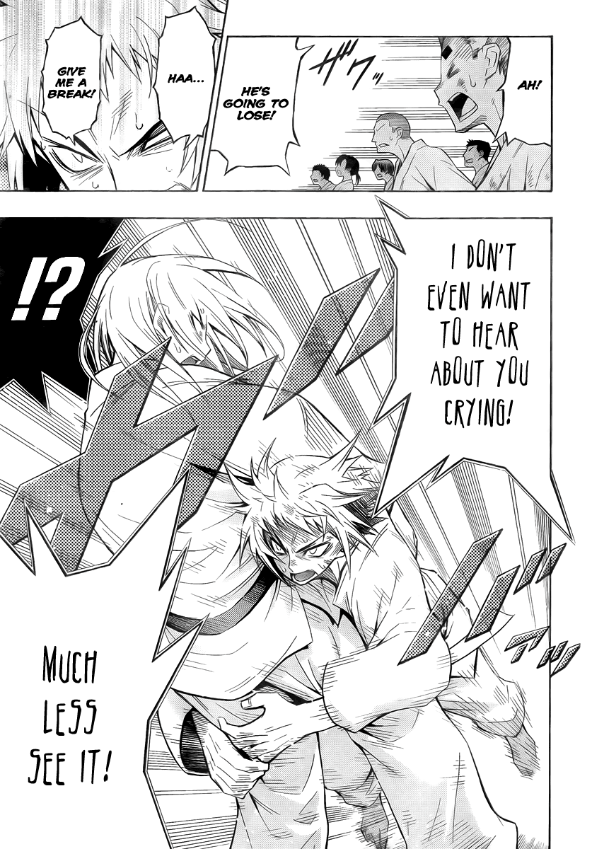 Medaka Box Chapter 6 page 11 - Chapter 6 : The 6th Suggestion - I Won't Tell You Not To Lose