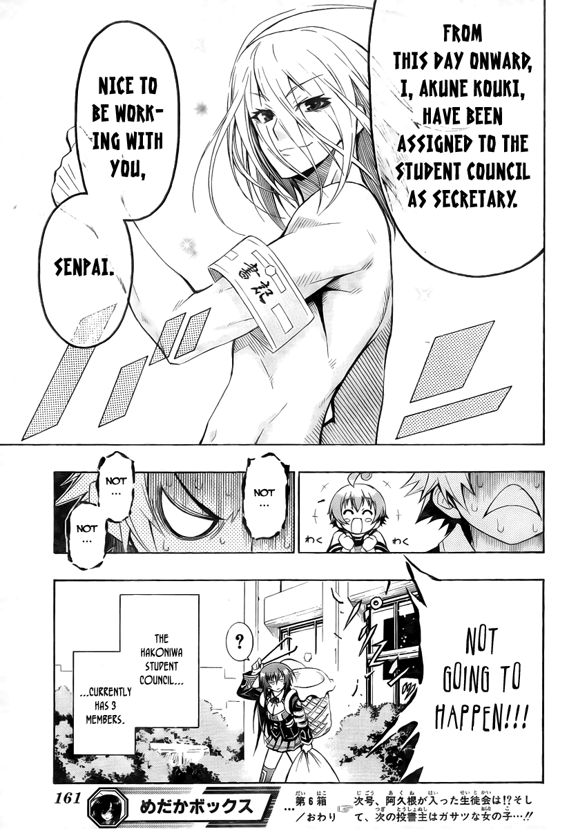 Medaka Box Chapter 6 page 19 - Chapter 6 : The 6th Suggestion - I Won't Tell You Not To Lose
