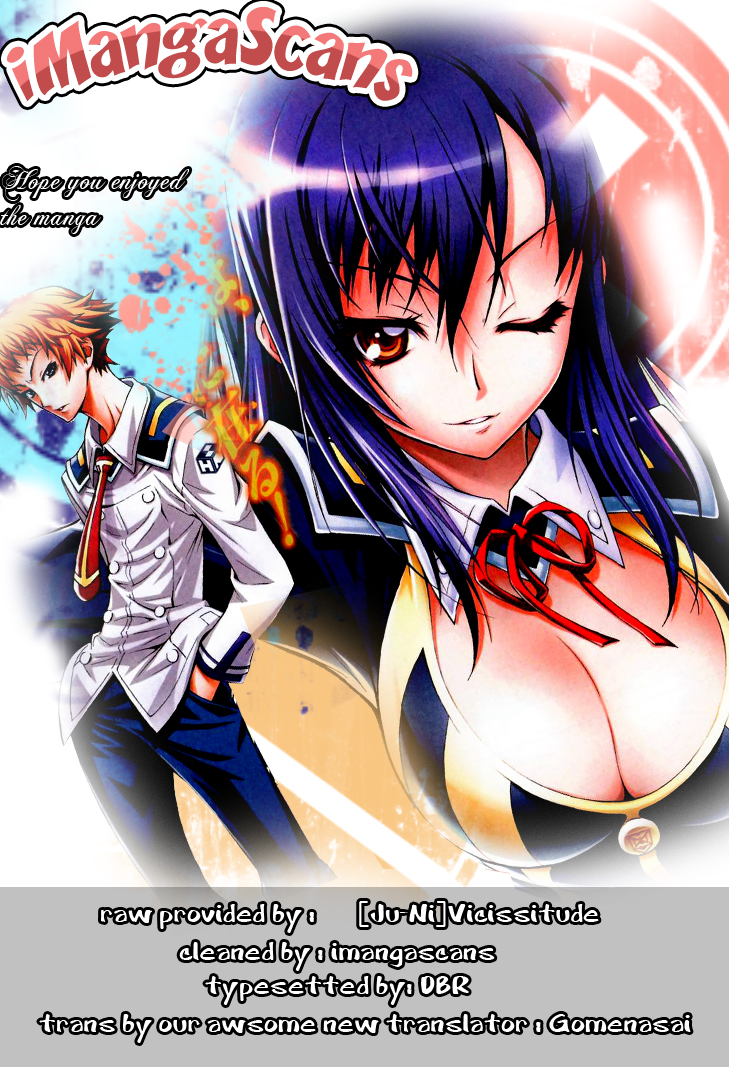 Medaka Box Chapter 6 page 21 - Chapter 6 : The 6th Suggestion - I Won't Tell You Not To Lose