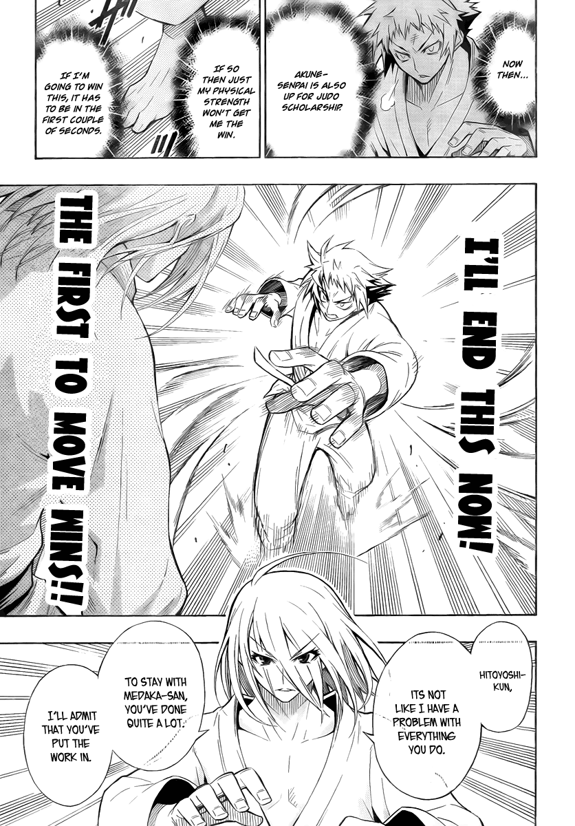 Medaka Box Chapter 6 page 3 - Chapter 6 : The 6th Suggestion - I Won't Tell You Not To Lose
