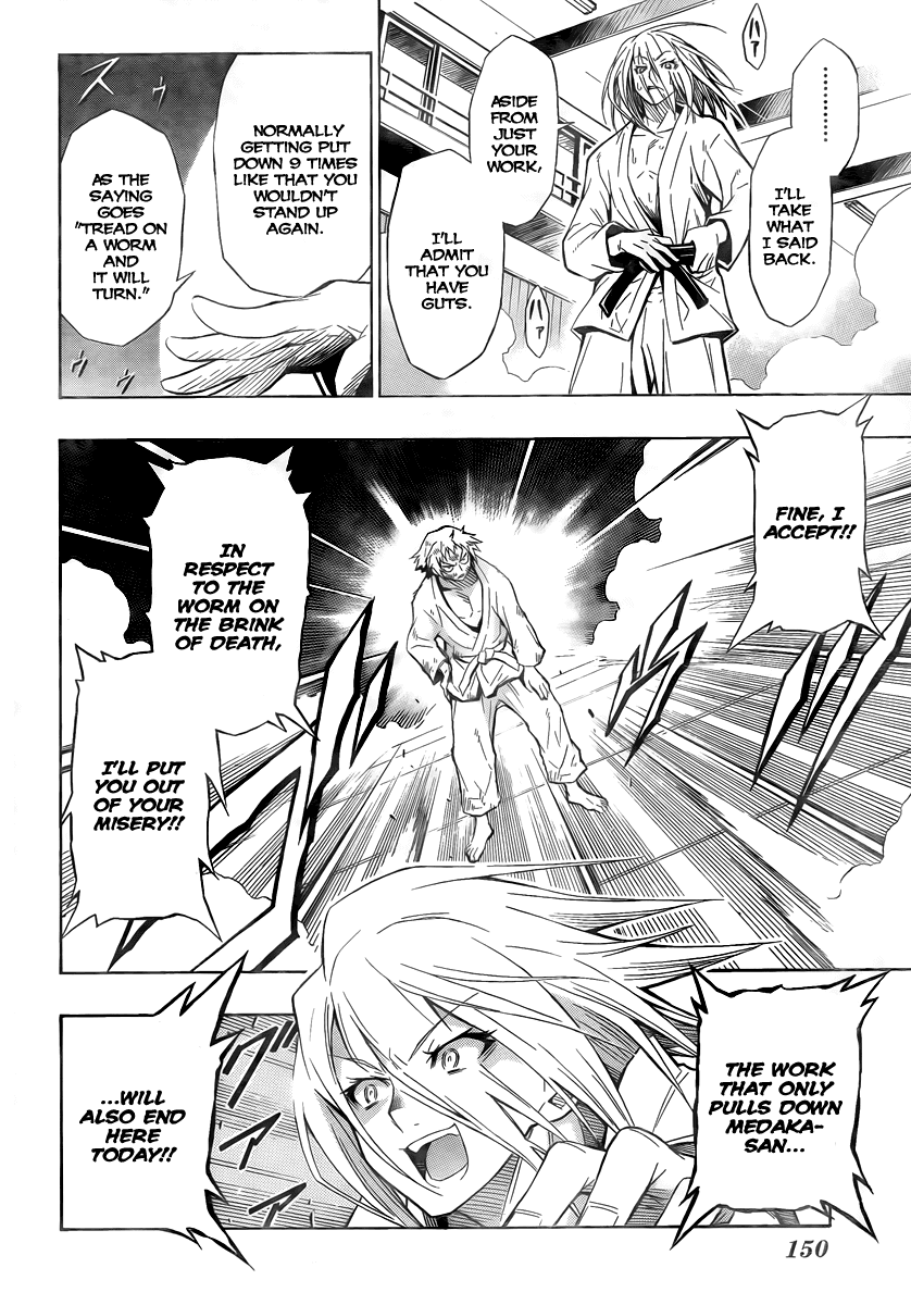 Medaka Box Chapter 6 page 8 - Chapter 6 : The 6th Suggestion - I Won't Tell You Not To Lose