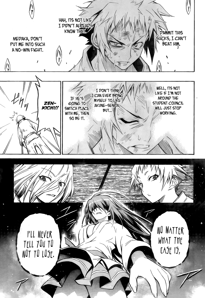 Medaka Box Chapter 6 page 9 - Chapter 6 : The 6th Suggestion - I Won't Tell You Not To Lose