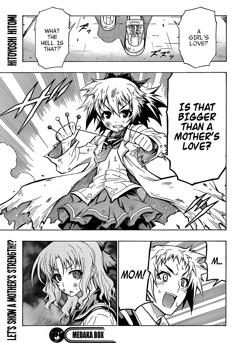Medaka Box Chapter 60 page 21 - Chapter 60 : The 60th Suggestion - Because A Girl's Love is...