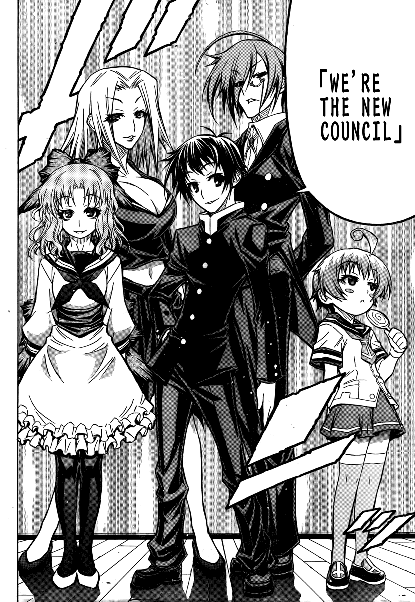 Medaka Box Chapter 65 page 13 - Chapter 65 : The 65th Suggestion - The Student Body President of Hakoniwa Academy...