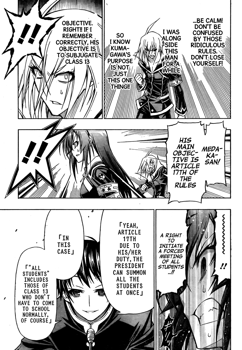 Medaka Box Chapter 65 page 18 - Chapter 65 : The 65th Suggestion - The Student Body President of Hakoniwa Academy...