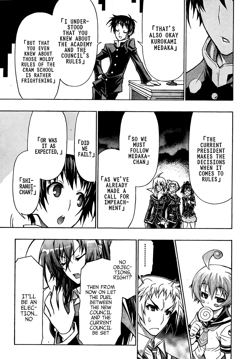 Medaka Box Chapter 65 page 22 - Chapter 65 : The 65th Suggestion - The Student Body President of Hakoniwa Academy...