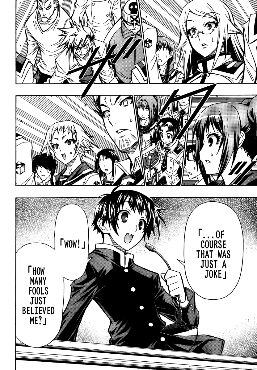 Medaka Box Chapter 65 page 5 - Chapter 65 : The 65th Suggestion - The Student Body President of Hakoniwa Academy...