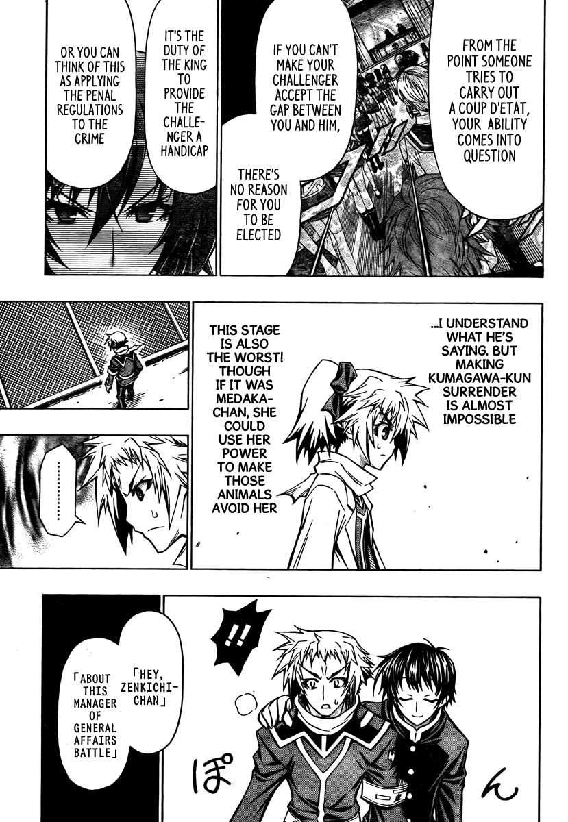 Medaka Box Chapter 68 page 8 - Chapter 68 : The 68th Suggestion - I Accept