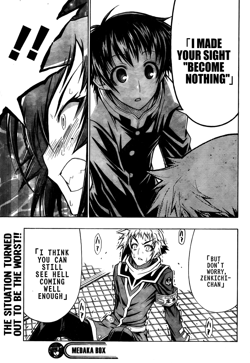 Medaka Box Chapter 69 page 20 - Chapter 69 : The 69th Suggestion - I Became Stronger