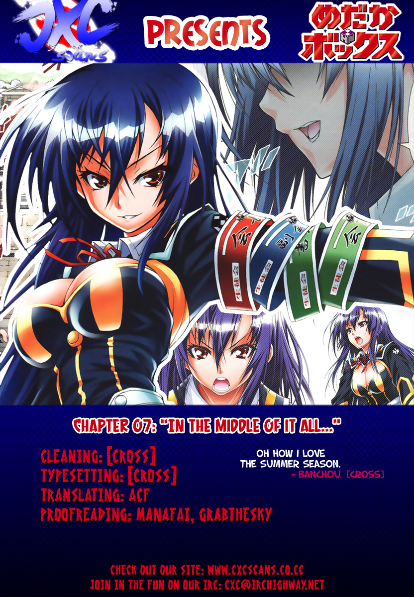 Medaka Box Chapter 7 page 22 - Chapter 7 : The 7th Suggestion - In the Middle of It All