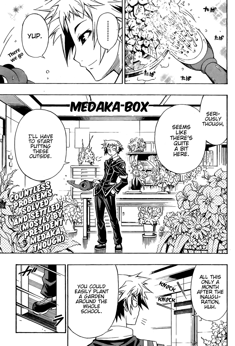 Medaka Box Chapter 7 page 3 - Chapter 7 : The 7th Suggestion - In the Middle of It All