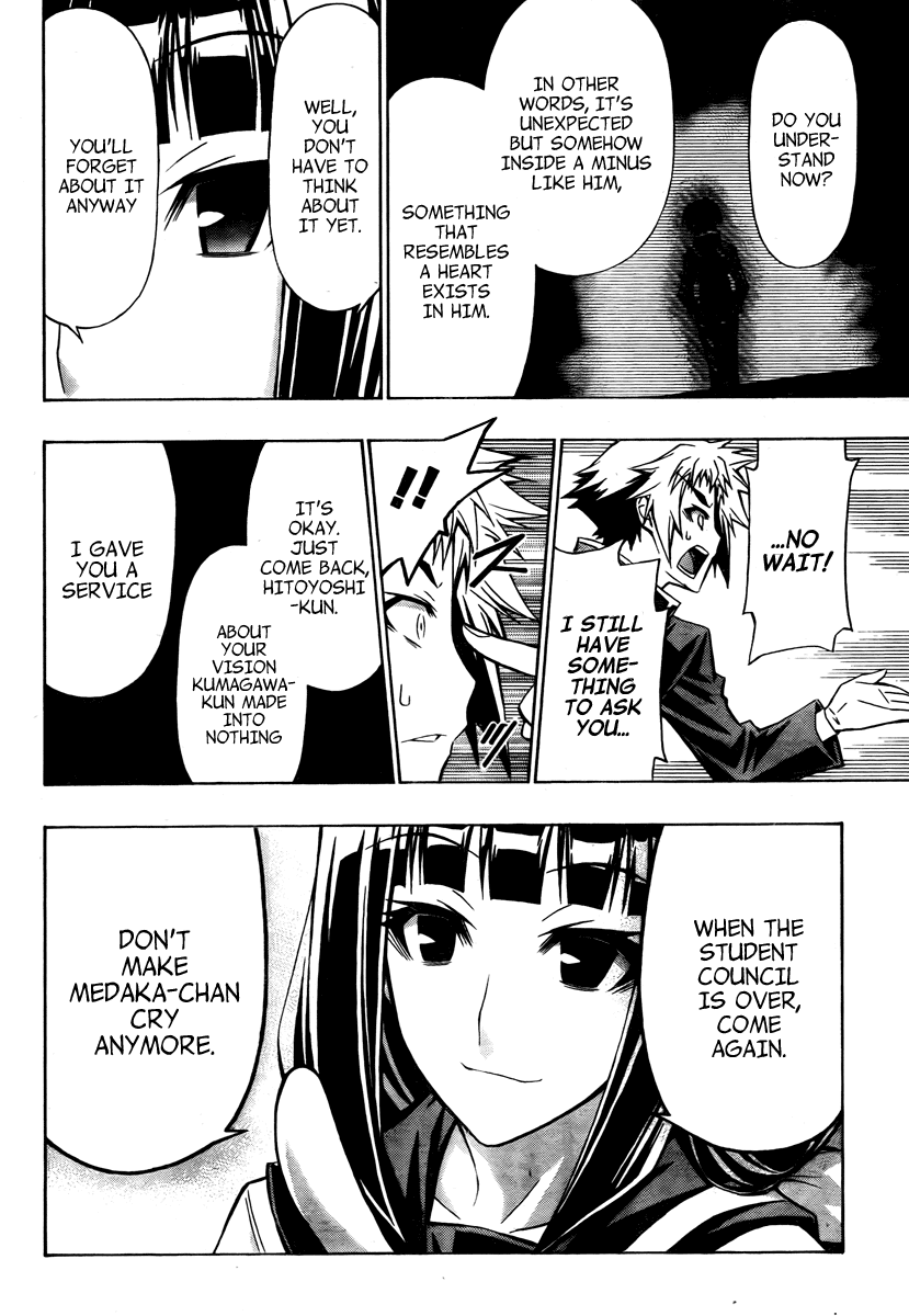 Medaka Box Chapter 71 page 13 - Chapter 71 : The 71st Suggestion - Come Again When It's Over