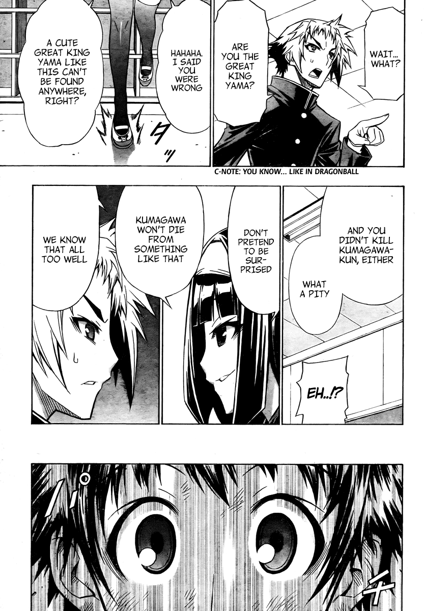 Medaka Box Chapter 71 page 8 - Chapter 71 : The 71st Suggestion - Come Again When It's Over