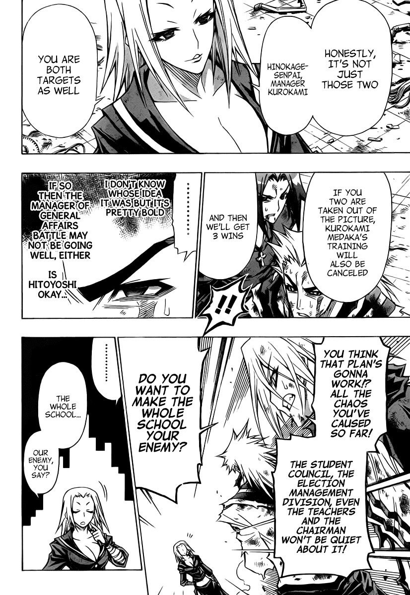 Medaka Box Chapter 72 page 5 - Chapter 72 : The 72nd Suggestion - Even If Everyone Forgets Me
