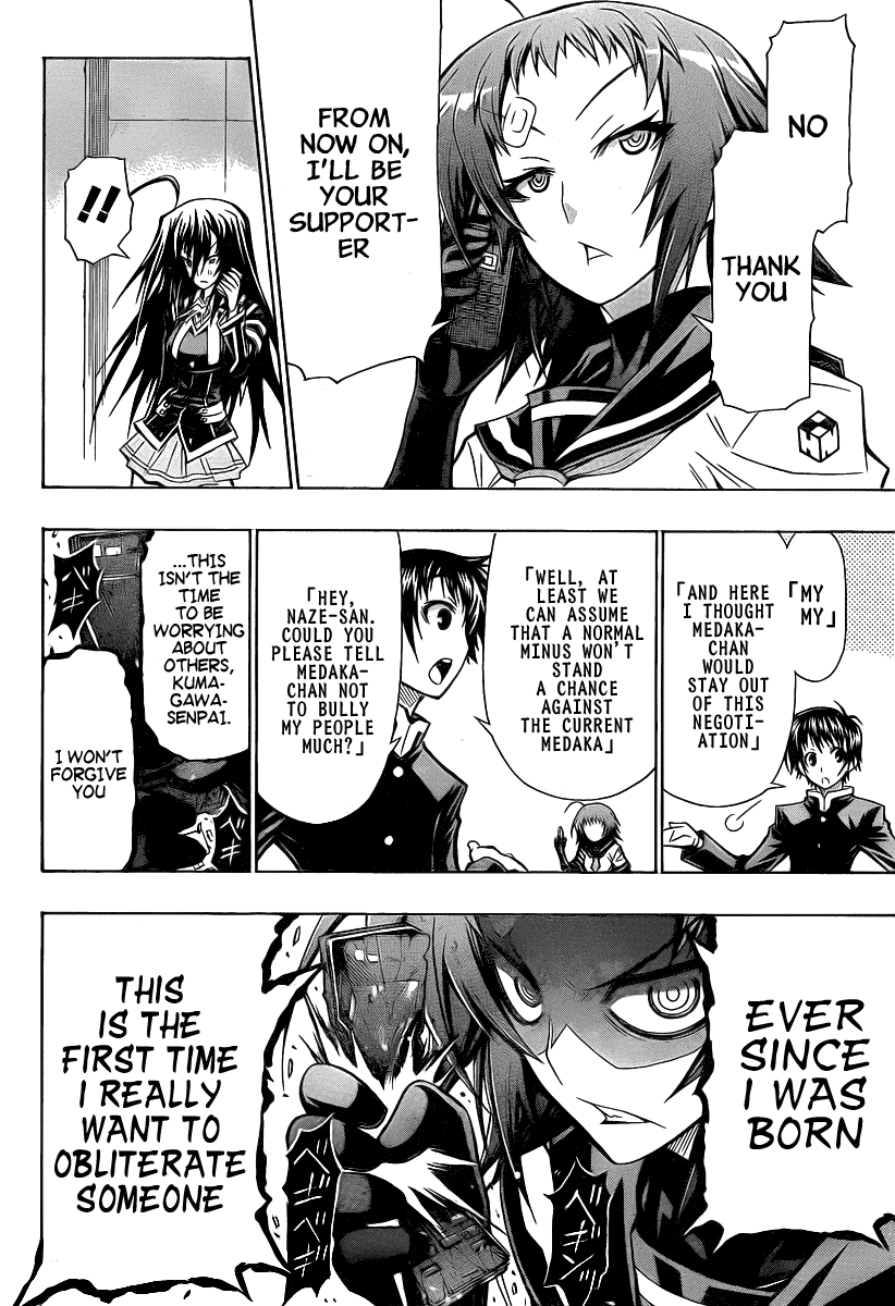 Medaka Box Chapter 73 page 19 - Chapter 73 : The 73rd Suggestion - From Now On, I Will...