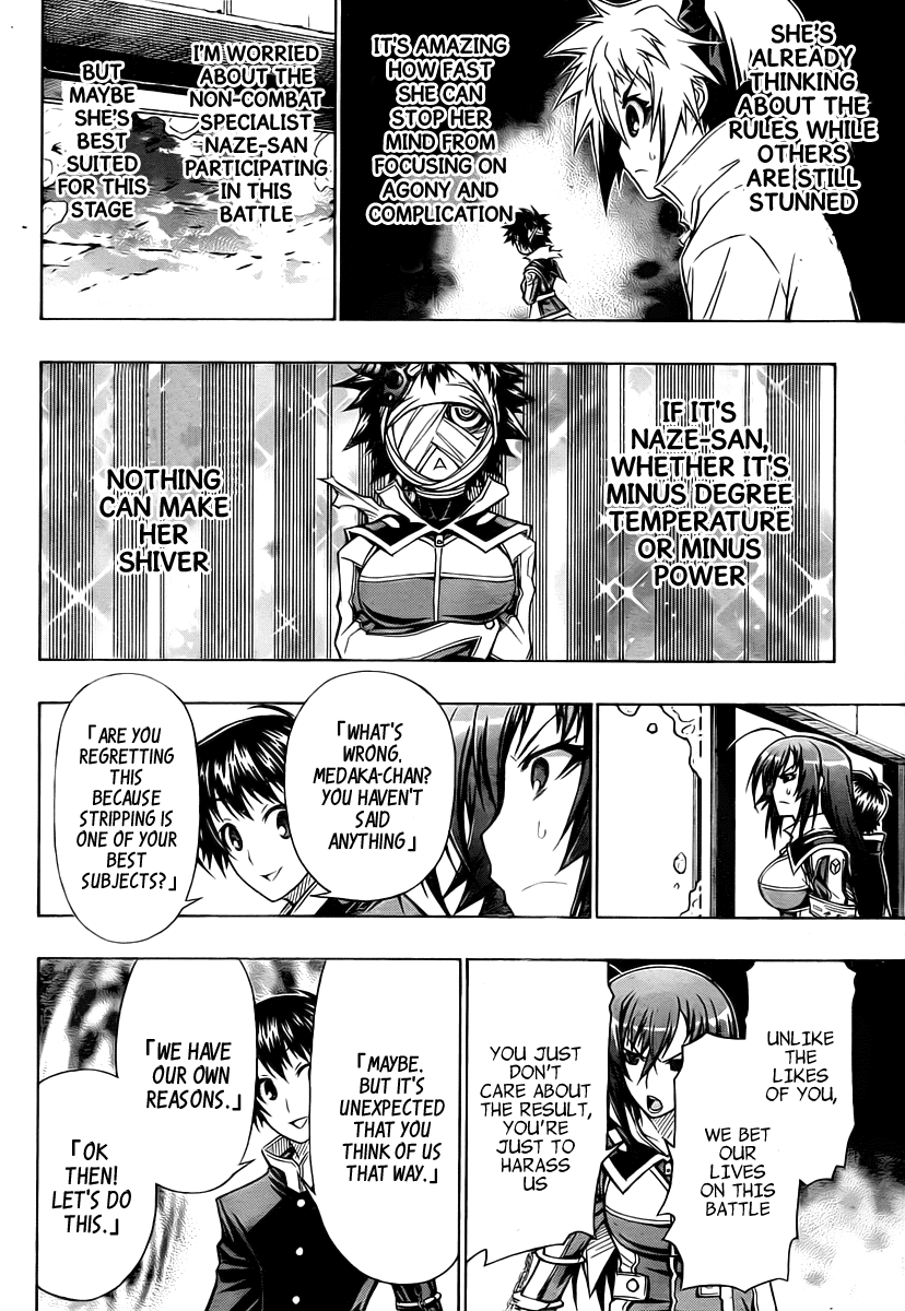 Medaka Box Chapter 74 page 13 - Chapter 74 : The 74th Suggestion - Please Win For Sure