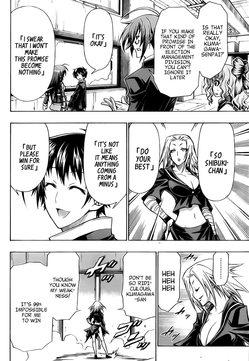 Medaka Box Chapter 74 page 15 - Chapter 74 : The 74th Suggestion - Please Win For Sure