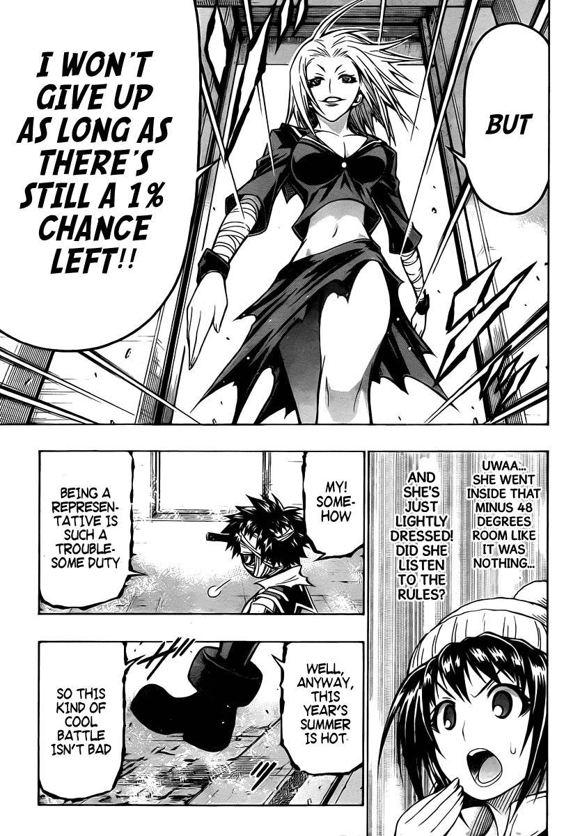 Medaka Box Chapter 74 page 16 - Chapter 74 : The 74th Suggestion - Please Win For Sure