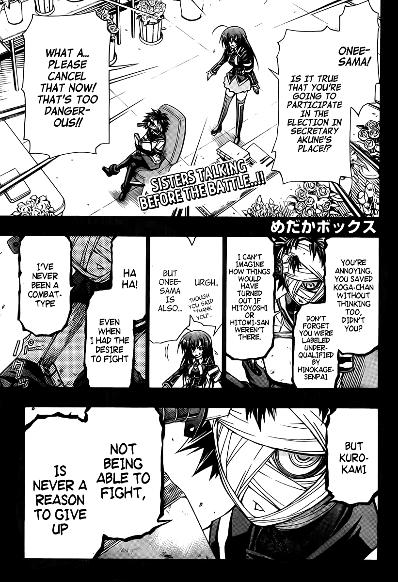 Medaka Box Chapter 75 page 2 - Chapter 75 : The 75th Suggestion - It's Not A Reason To Give Up Fighting