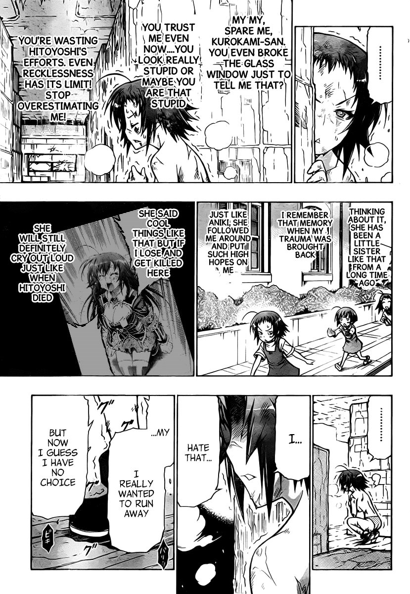 Medaka Box Chapter 76 page 16 - Chapter 76 : The 76th Suggestion - My Older Sister Kurokami Kujira