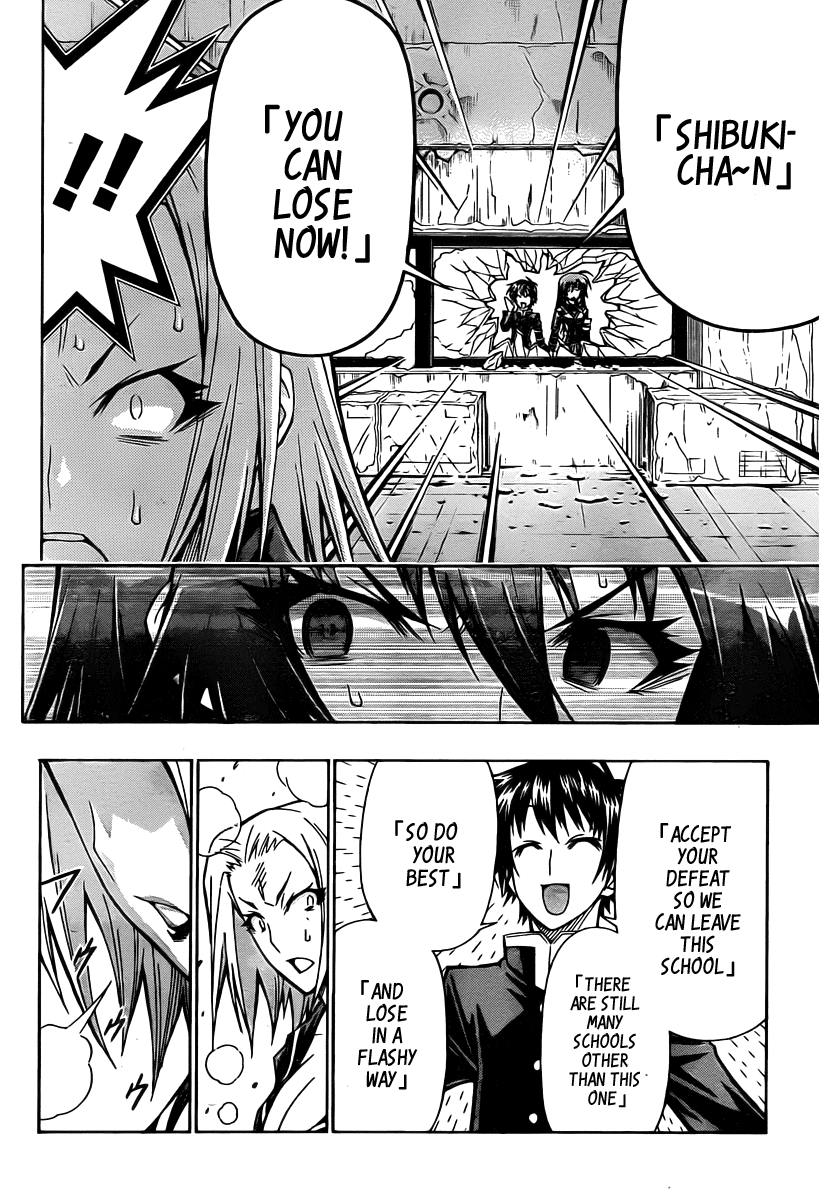 Medaka Box Chapter 77 page 11 - Chapter 77 : The 77th Suggestion - There's No Way I Can Win Against This