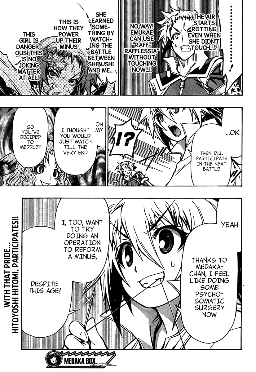 Medaka Box Chapter 78 page 20 - Chapter 78 : The 78th Suggestion - I Want You To Show Me
