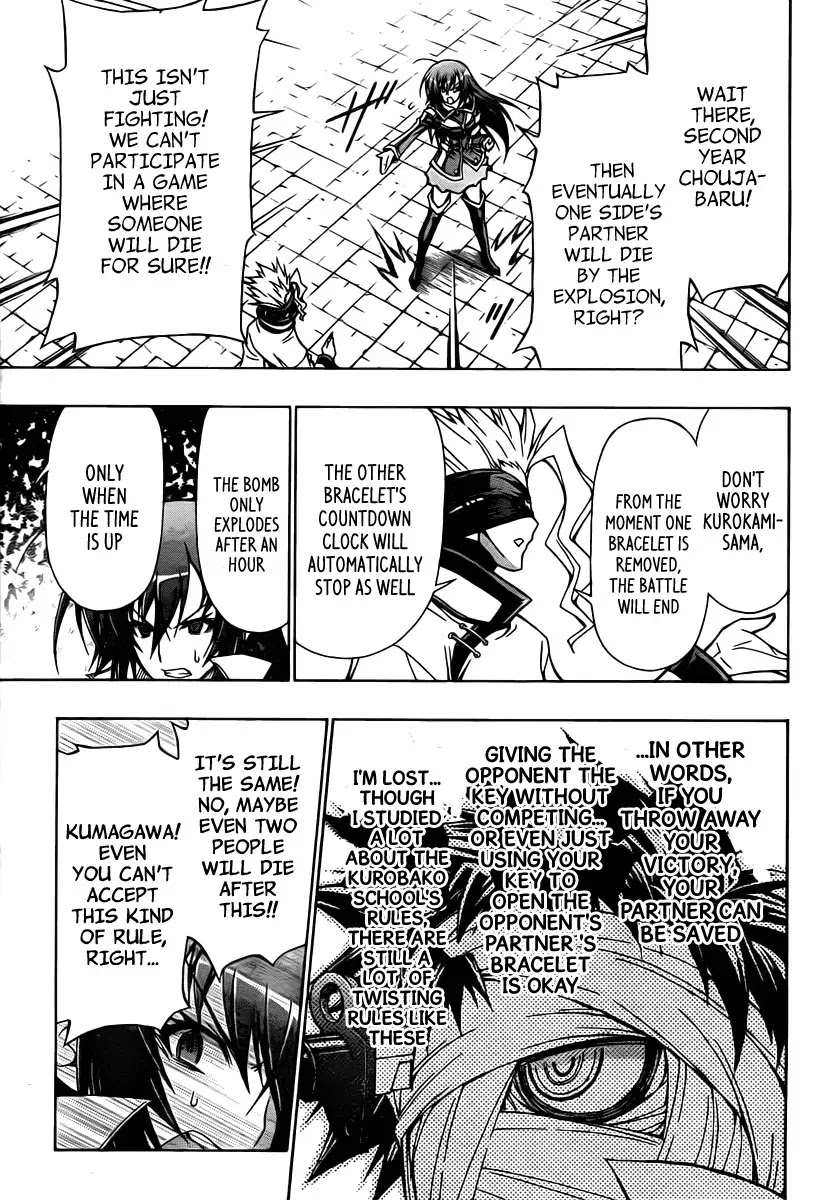 Medaka Box Chapter 79 page 10 - Chapter 79 : Just the Right Handicap
