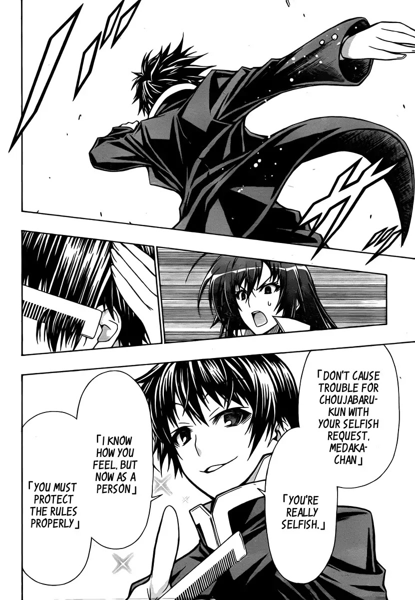 Medaka Box Chapter 79 page 11 - Chapter 79 : Just the Right Handicap