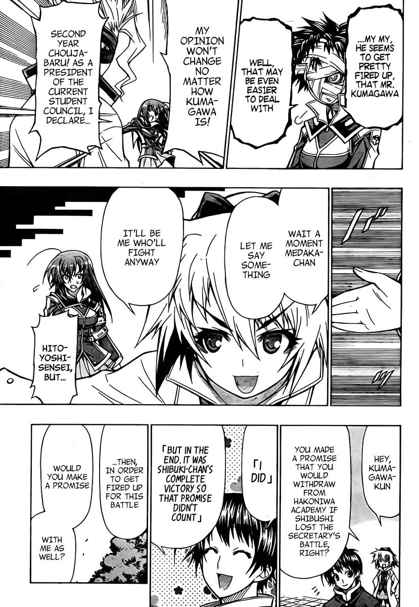 Medaka Box Chapter 79 page 14 - Chapter 79 : Just the Right Handicap