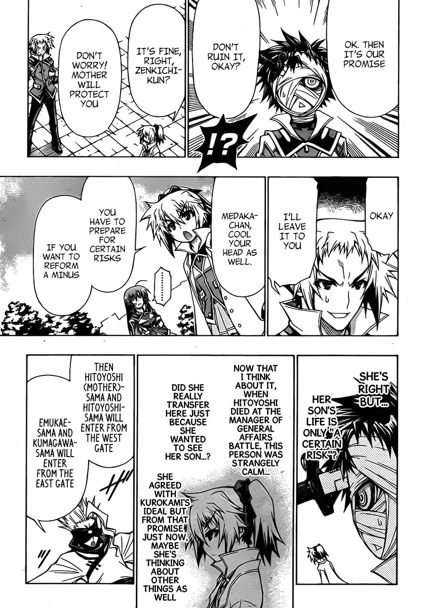 Medaka Box Chapter 79 page 16 - Chapter 79 : Just the Right Handicap