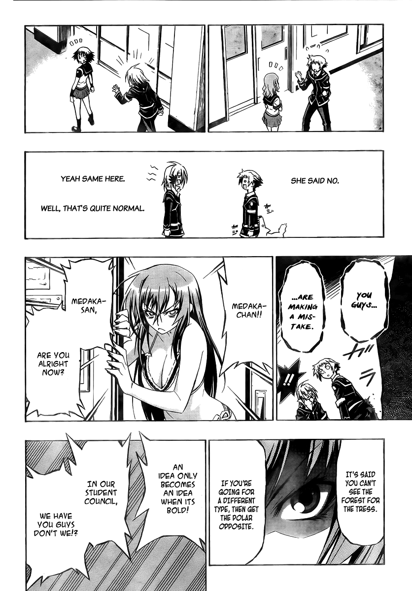 Medaka Box Chapter 8 page 11 - Chapter 8 : The 8th Suggestion - Stole the Show