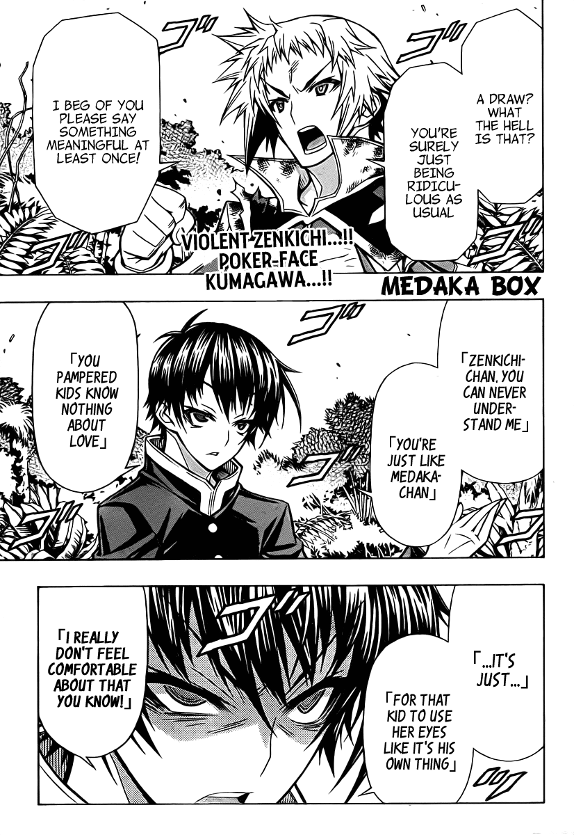Medaka Box Chapter 82 page 2 - Chapter 82 : The 82nd Suggestion - I'm Your Son