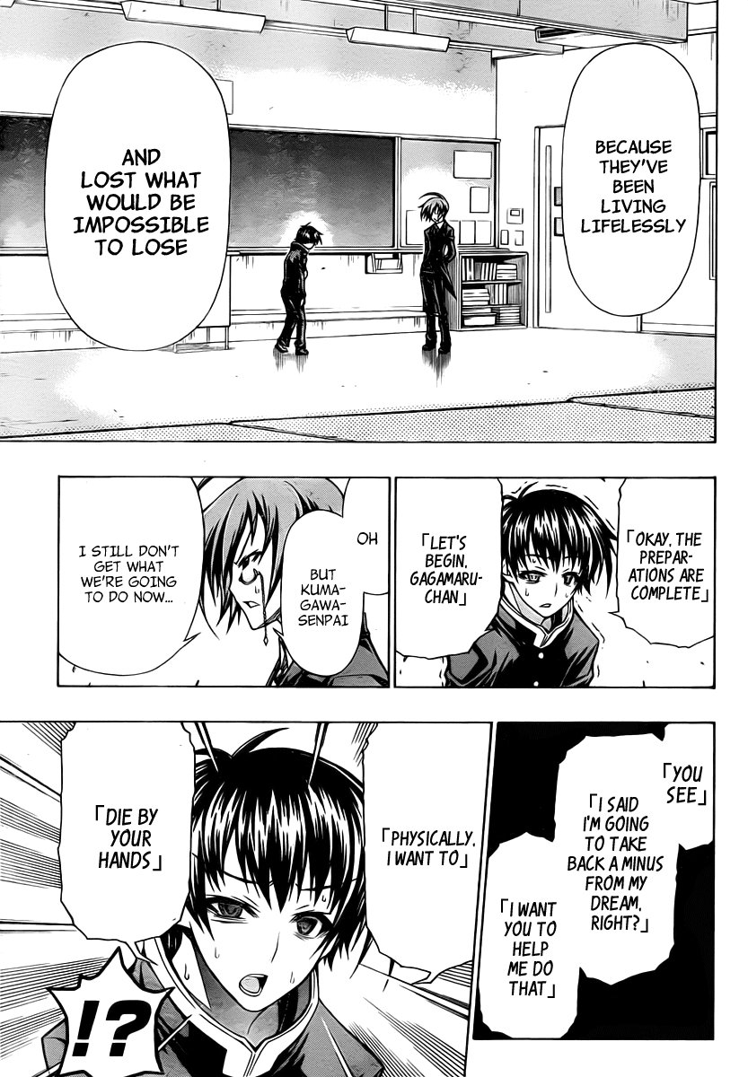 Medaka Box Chapter 84 page 8 - Chapter 84 : The 84th Suggestion - I Wonder If We Could Understand Each Other