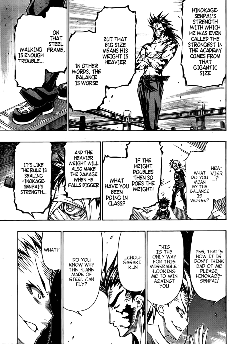 Medaka Box Chapter 85 page 15 - Chapter 85 : The 85th Suggestion - I've Been Looking Forward To It