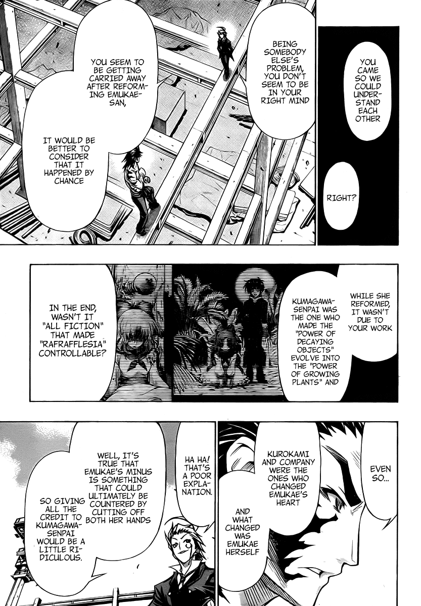 Medaka Box Chapter 86 page 10 - Chapter 86 : The 86th Suggestion - It Was an Unexpected Accident After All