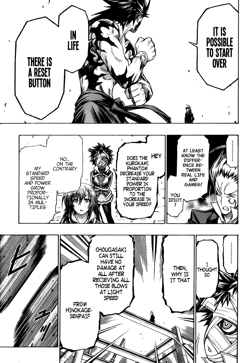 Medaka Box Chapter 86 page 12 - Chapter 86 : The 86th Suggestion - It Was an Unexpected Accident After All