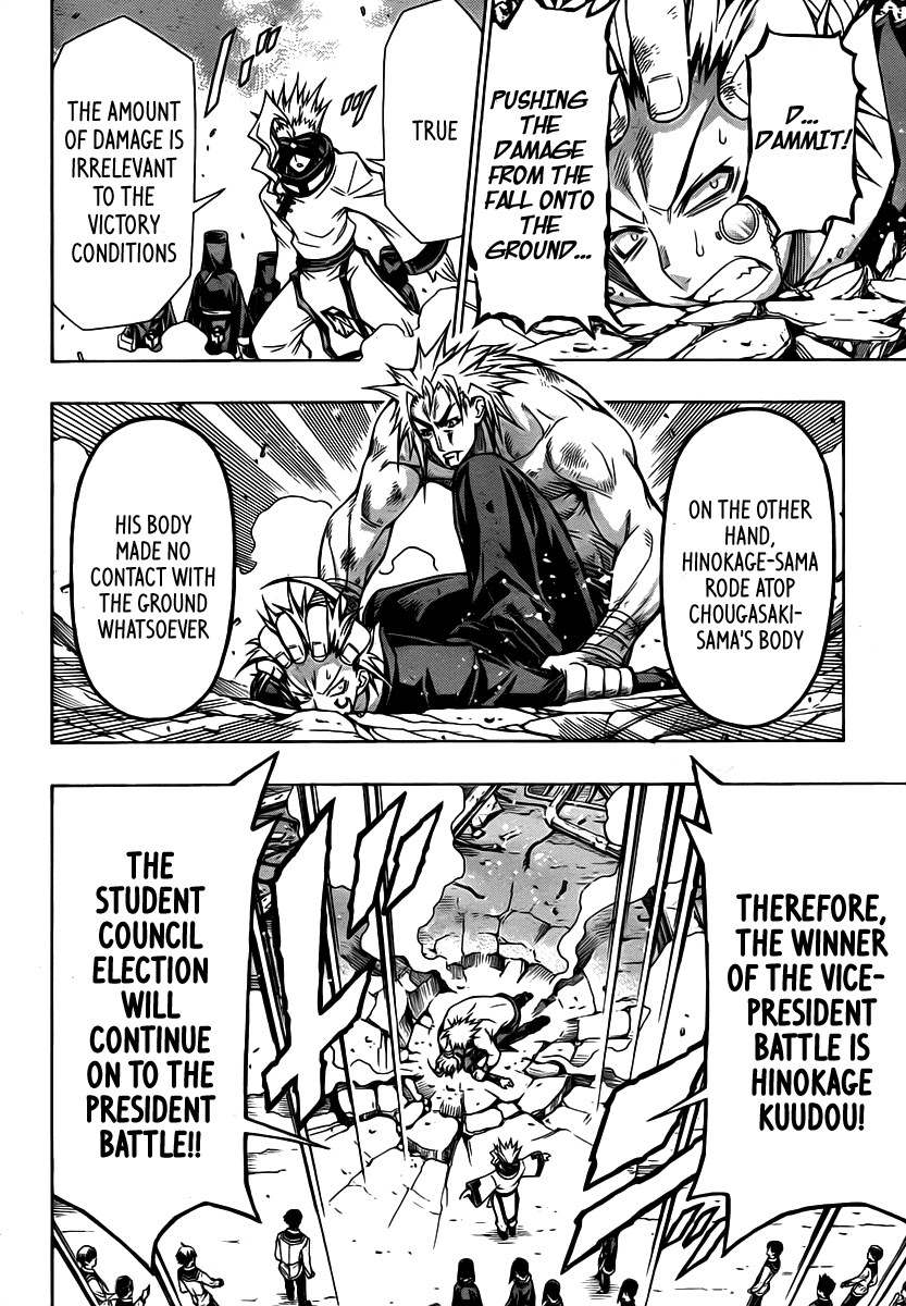 Medaka Box Chapter 87 page 17 - Chapter 87 : The 87th Suggestion - Obvious Popularity