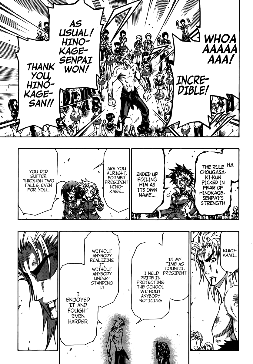Medaka Box Chapter 87 page 18 - Chapter 87 : The 87th Suggestion - Obvious Popularity