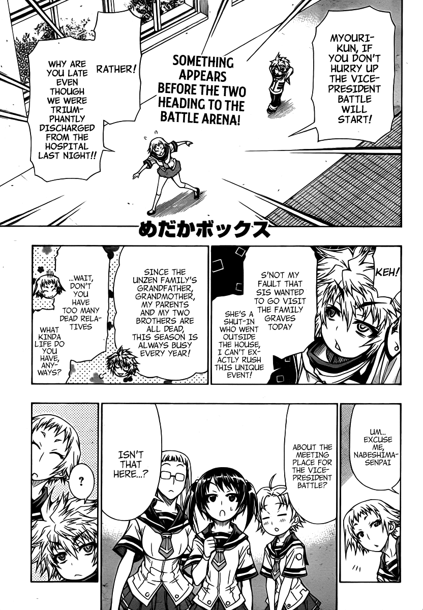 Medaka Box Chapter 87 page 2 - Chapter 87 : The 87th Suggestion - Obvious Popularity