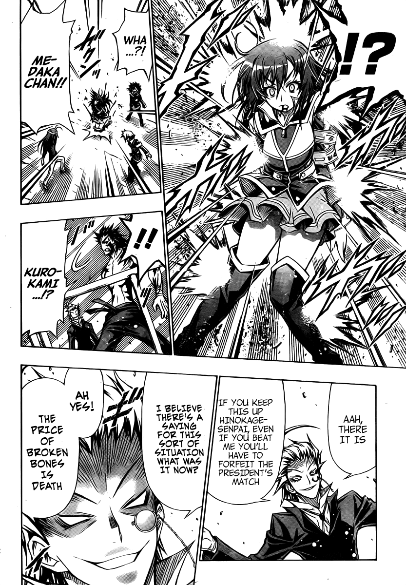 Medaka Box Chapter 87 page 7 - Chapter 87 : The 87th Suggestion - Obvious Popularity