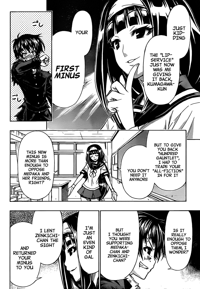 Medaka Box Chapter 88 page 11 - Chapter 88 : The 88th Suggestion - Nice to Meet You
