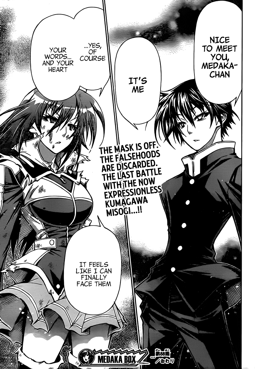 Medaka Box Chapter 88 page 19 - Chapter 88 : The 88th Suggestion - Nice to Meet You