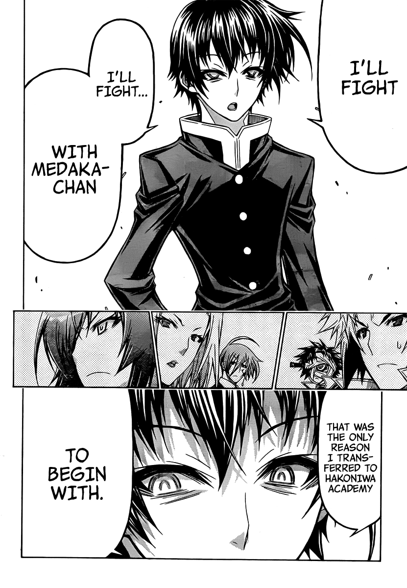 Medaka Box Chapter 89 page 12 - Chapter 89 : The 89th Suggestion - And There Is Only One Rule