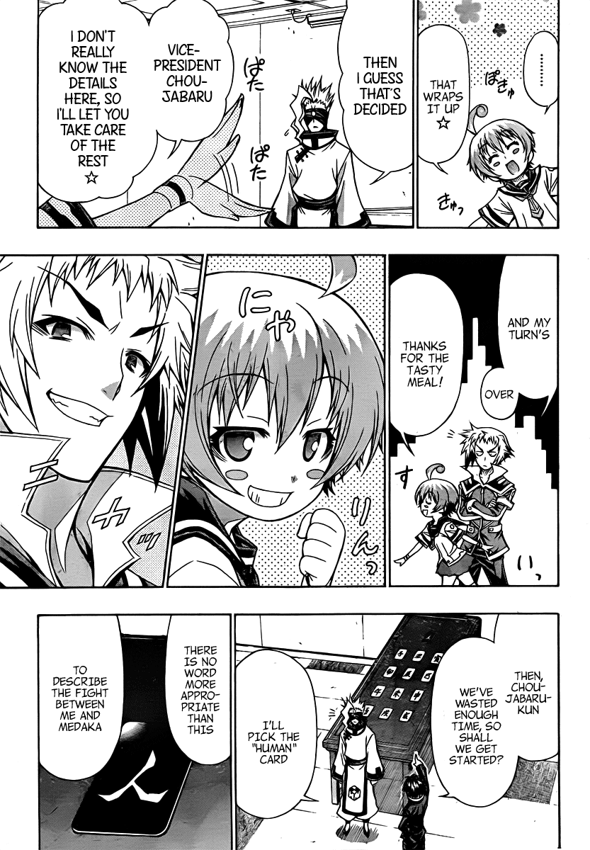 Medaka Box Chapter 89 page 13 - Chapter 89 : The 89th Suggestion - And There Is Only One Rule