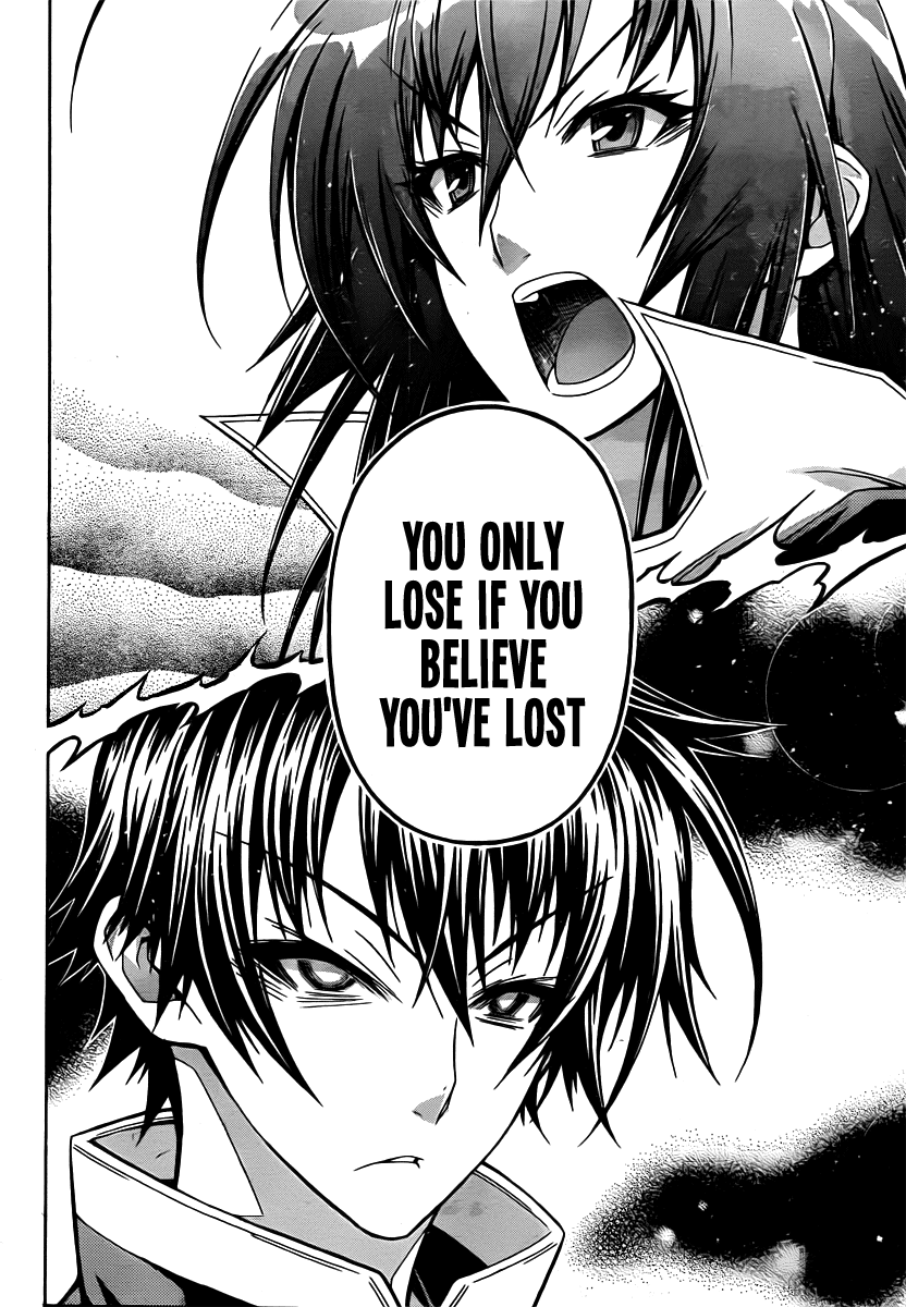 Medaka Box Chapter 89 page 16 - Chapter 89 : The 89th Suggestion - And There Is Only One Rule