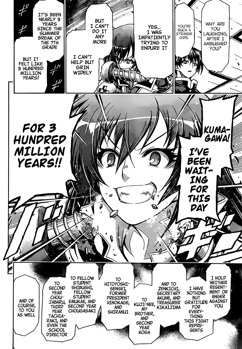Medaka Box Chapter 89 page 20 - Chapter 89 : The 89th Suggestion - And There Is Only One Rule