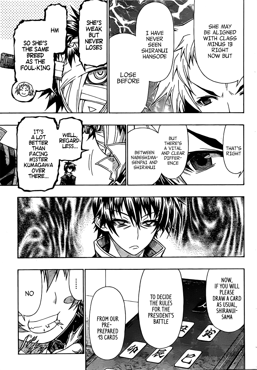 Medaka Box Chapter 89 page 5 - Chapter 89 : The 89th Suggestion - And There Is Only One Rule