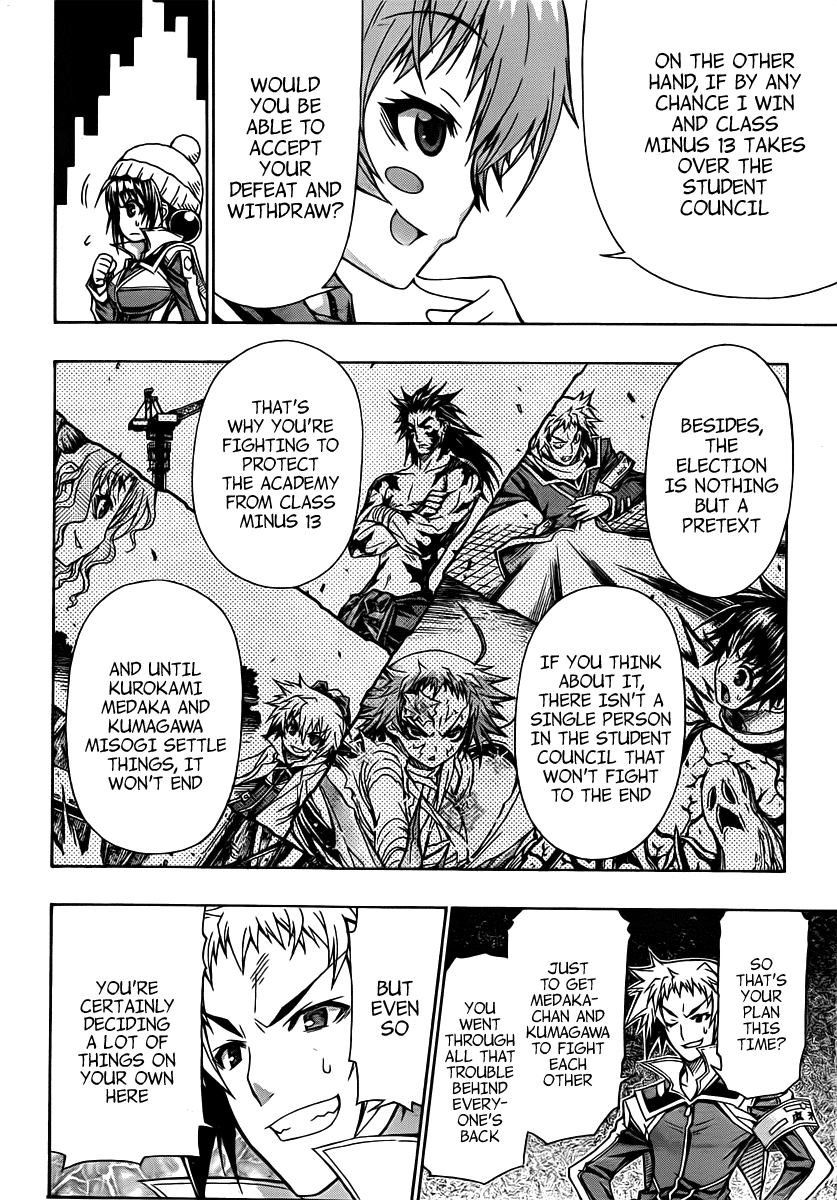 Medaka Box Chapter 89 page 8 - Chapter 89 : The 89th Suggestion - And There Is Only One Rule