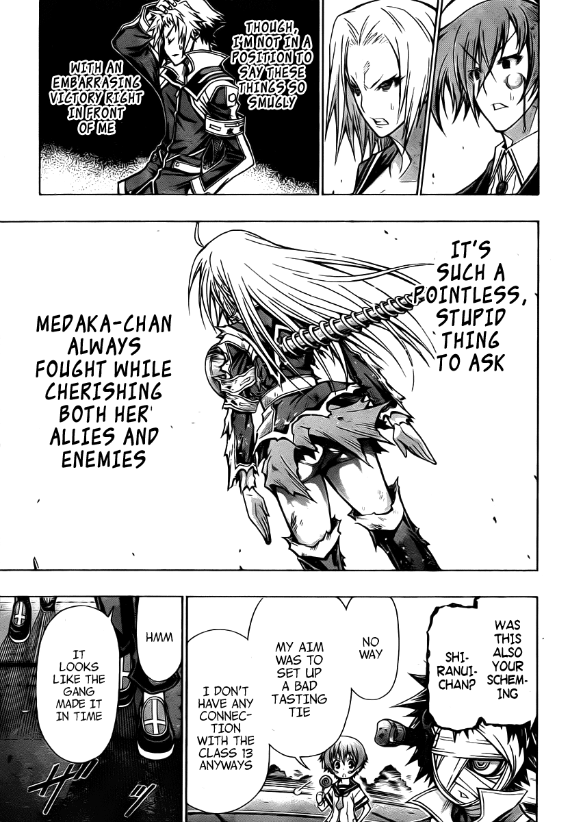 Medaka Box Chapter 91 page 15 - Chapter 91 : The 91st Suggestion - Even If There Are Mistakes