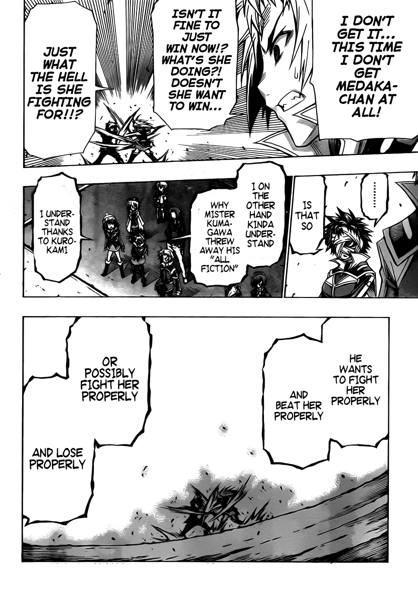 Medaka Box Chapter 91 page 7 - Chapter 91 : The 91st Suggestion - Even If There Are Mistakes